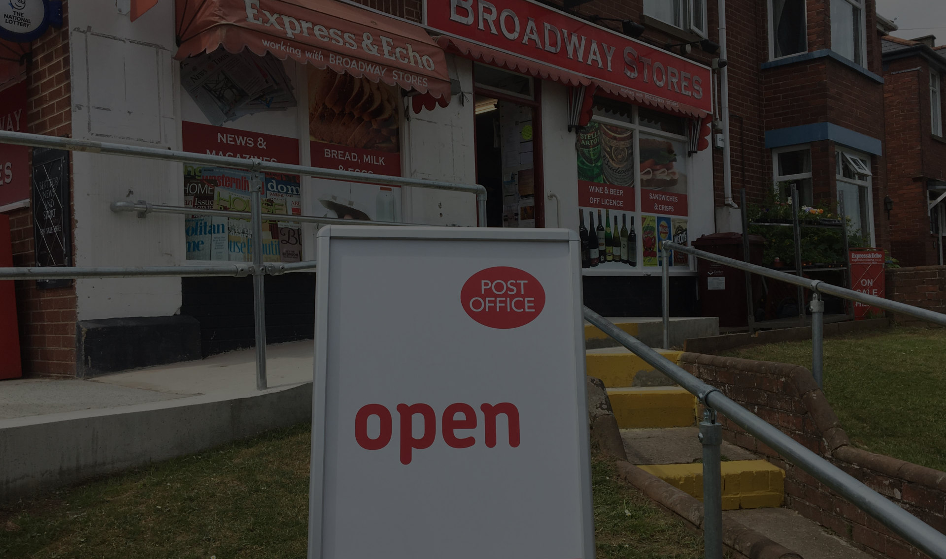 POST OFFICE COUNTER NOW OPEN